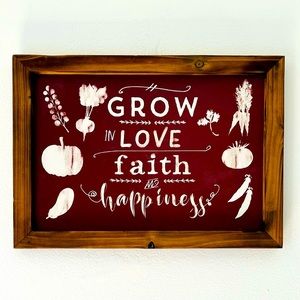 Grow In Love Wall/Table Decor
